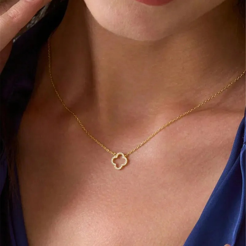 Collar Trébol de la Suerte
